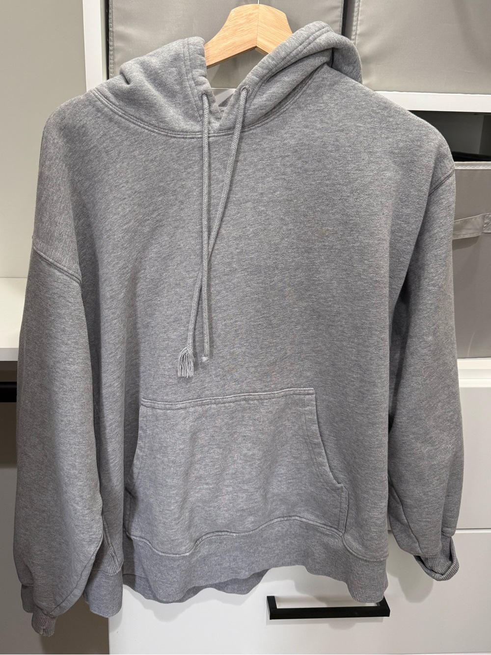 Aritzia TNA Women’s CozyAF Fleece Hoodie - Grey, Size 2